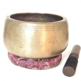 Cuenco Tibetano Mani Calidad Extra 01