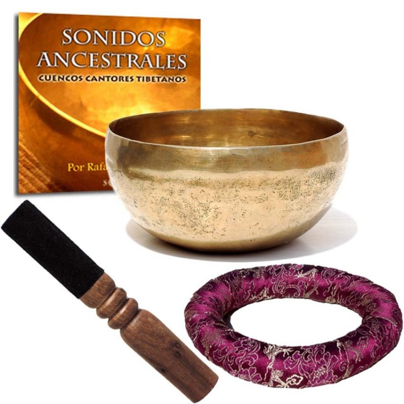 Pack cuenco tibetano cojin y cd sonidos ancestrales Pack cuenco tibetano cojin y cd sonidos ancestrales