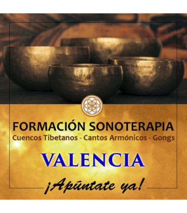 Reserva formación terapia de sonido Valencia