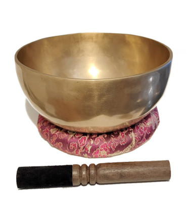 Cuenco tibetano artesanal 7 metales 28