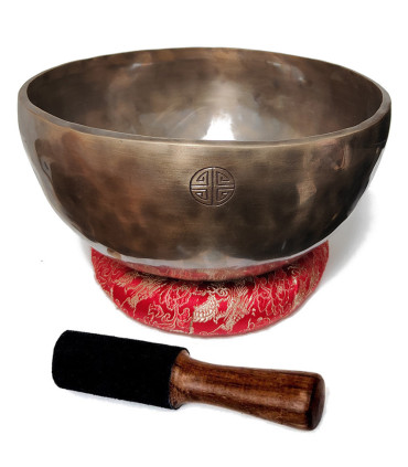 Cuenco tibetano artesanal 7 metales Full Moon 5