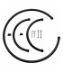 Soporte circular para gong 60